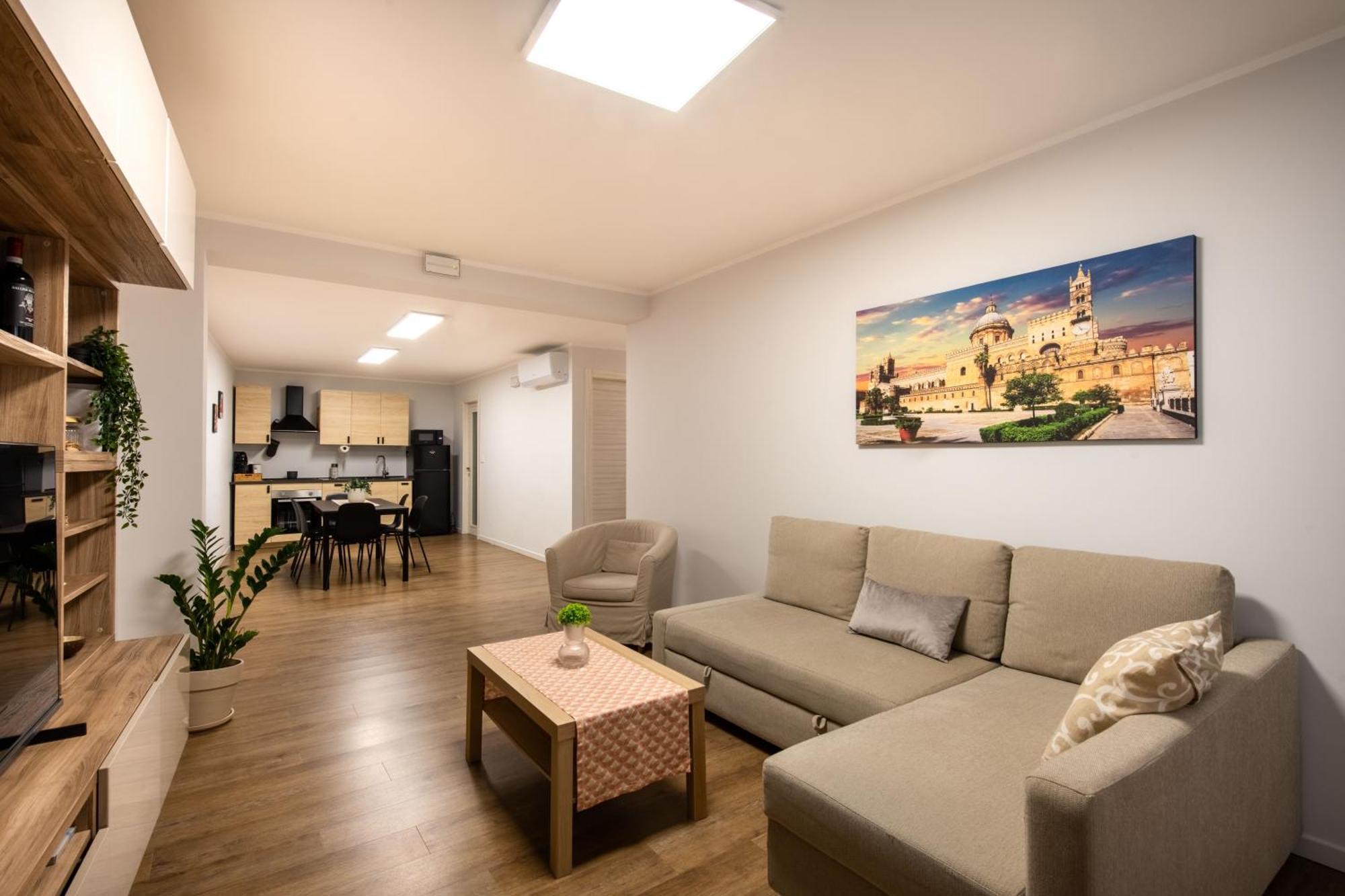 Villareale Flat - Palermo City Center Free Parking Bagian luar foto